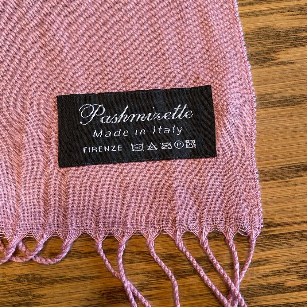Rose Rectangular Scarf - Picture 6 of 6